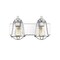 Z-Lite Mariner 2 Light Vanity, Chrome And Clear Seedy 444-2V-CH - alternate 4